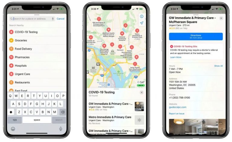 Apple Maps Kini Tampilkan Info Lokasi Vaksinasi COVID-19