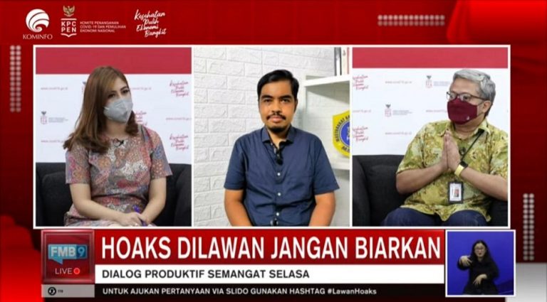 Berita Hoax Vaksin Dinilai Memperlambat Program Pemerintah