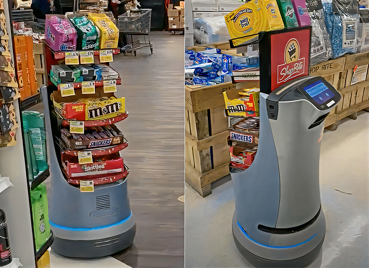 Smiley, Robot Permen Penggoda Pembeli