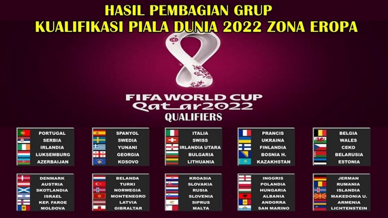 Kualifikasi Piala Dunia Qatar 2022 Zona Eropa Dimulai Malam ini