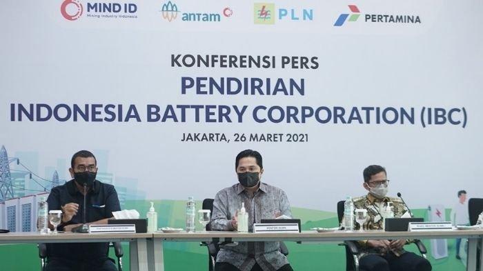 Kementerian BUMN Resmi Dirikan Indonesia Battery Corporation