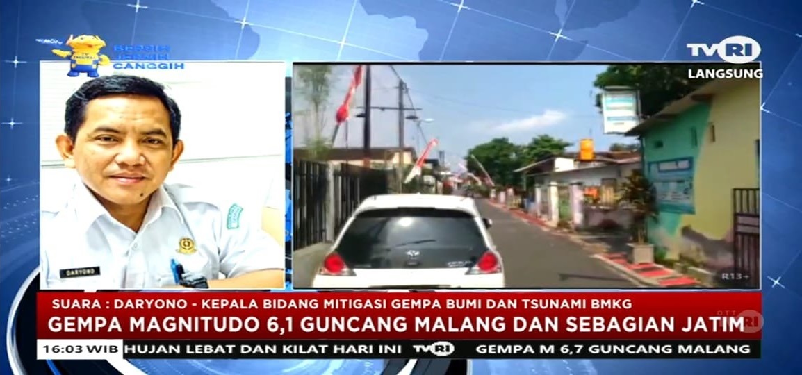 BMKG Benarkan Ancaman Sumber Gempa Selatan Jawa
