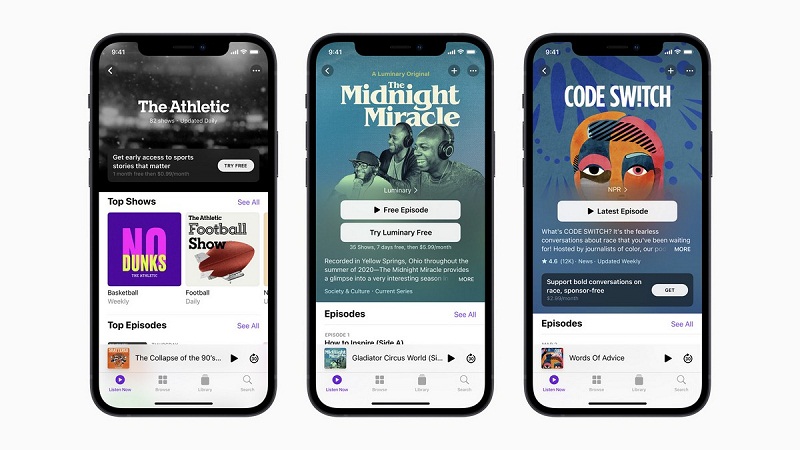 Apple Luncurkan Layanan Berlangganan Apple Podcasts