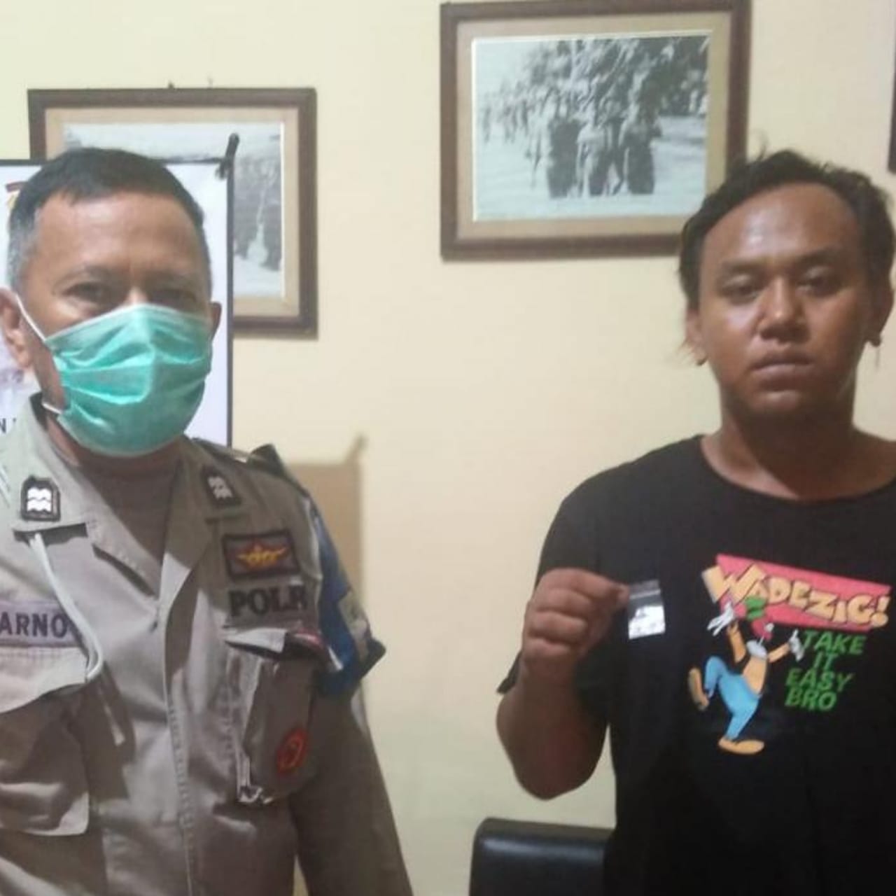 Gelagat Mencurigakan, Pria Pengendara Motor di Gresik Ternyata Bawa Sabu