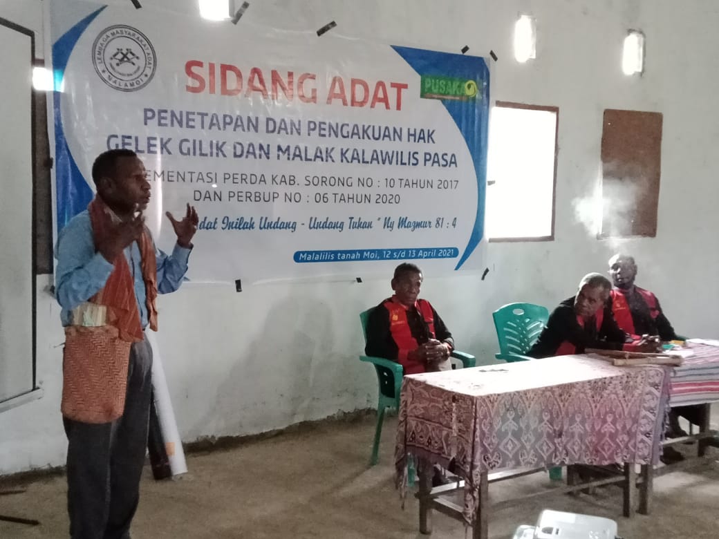 LMA Malamoi Dorong Percepatan Penetapan Hak Masyarakat Adat Moi di Kabupaten Sorong