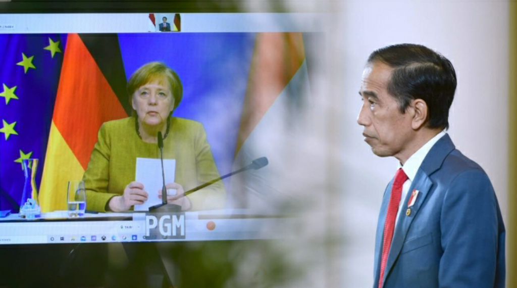 Indonesia Lakukan Pertemuan Bilateral dengan Kanselir Jerman