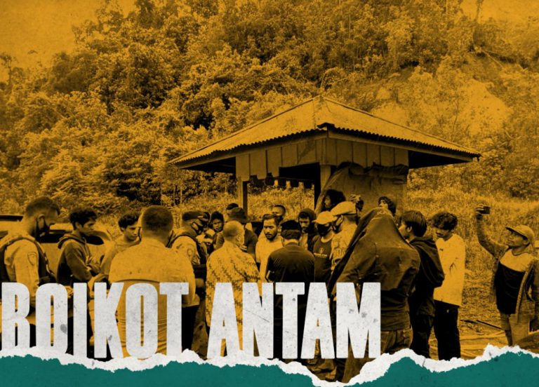 Masyarakat Adat Boikot PT ANTAM