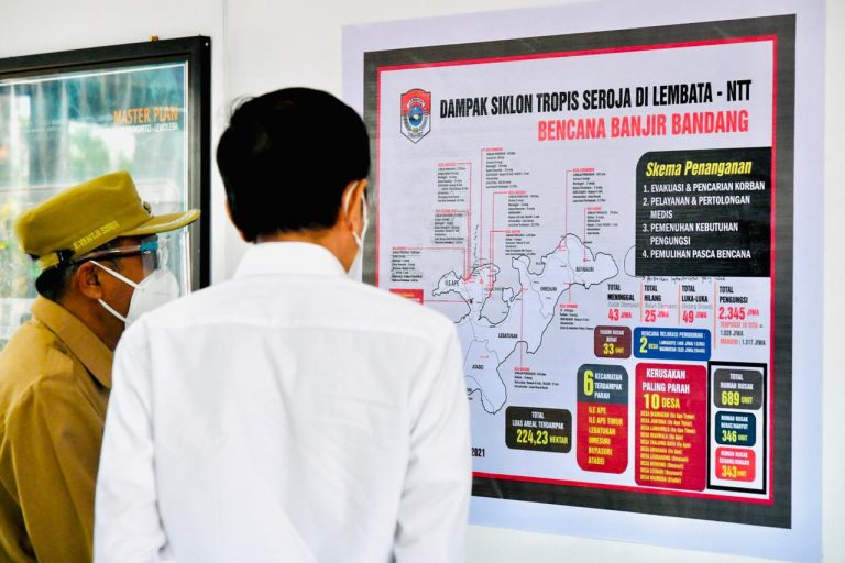 Total Korban Meninggal Dunia di Flores Timur 71 Orang