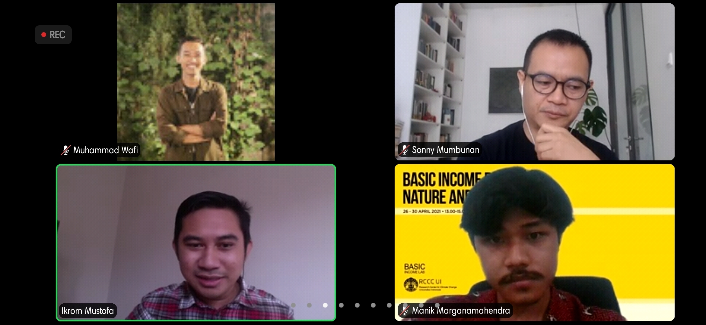 RCCC UI Gelar Diskusi Bertema "Basic Income for Nature and Climate : Setuju atau Tidak?"