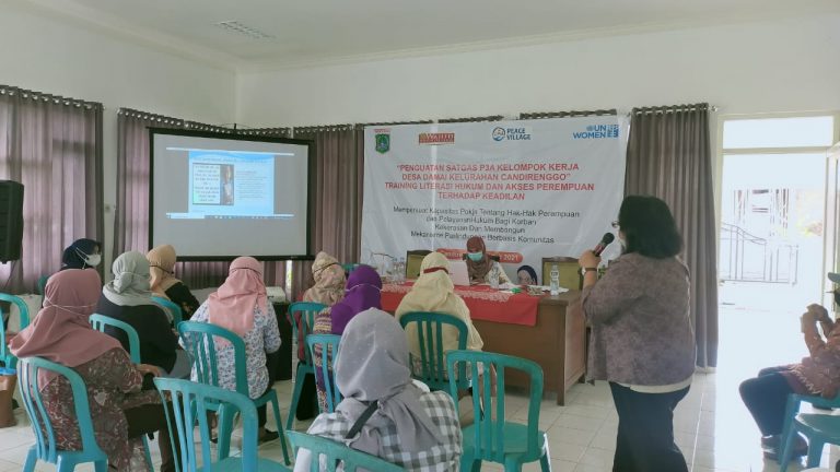 Bersama Wahid Foundation, Kelurahan Damai Candirenggo Malang Bentuk Satgas Pemberdayaan Perempuan dan Perlindungan Anak