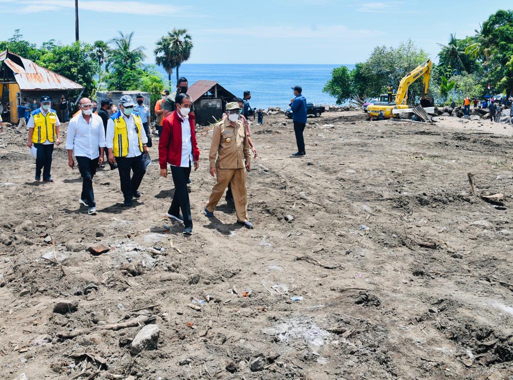 Presiden Pastikan Kebutuhan Pengungsi di NTT Tercukupi