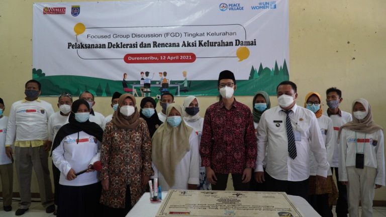 Kelurahan Durenseribu Kota Depok Deklarasi Kelurahan Damai Wahid Foundation