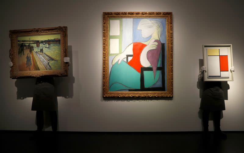 Jelang Lelang Bulan Mei, Lukisan Pablo Picasso Dipamerkan