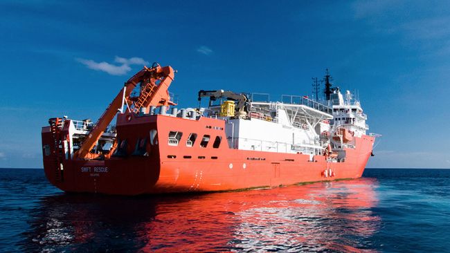 Bantu Cari KRI Nanggala, Singapura Kerahkan MV Swift Rescue