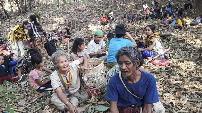 Sekitar 12 Ribu Warga Perbatasan Myanmar Kabur Akibat Gempuran Militer