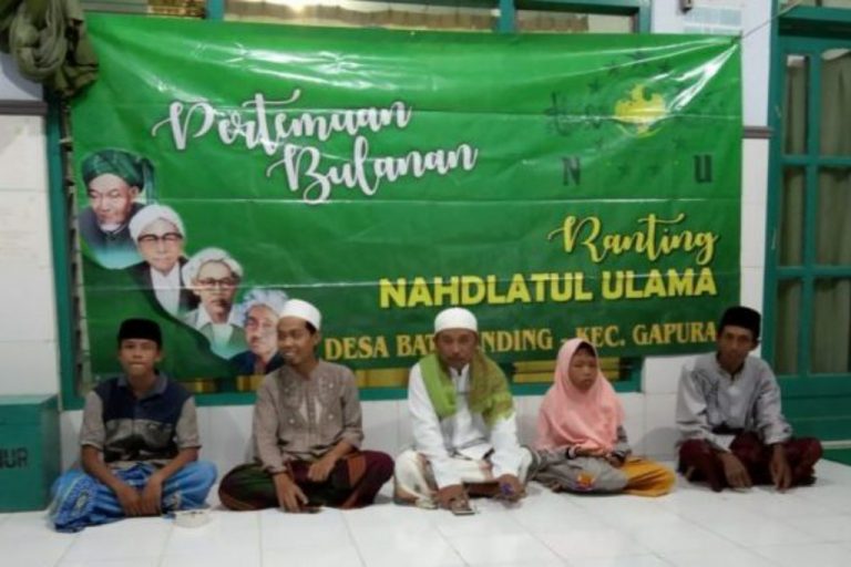 Ranting NU Batudinding Santuni Anak Yatim dan Dhuafa