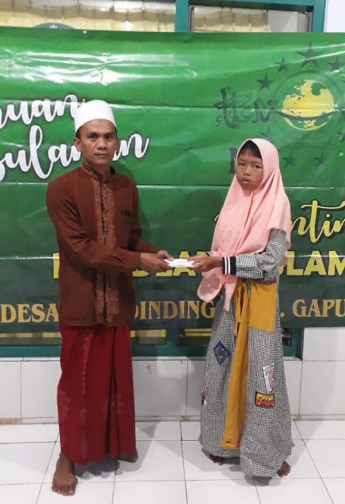 Ranting NU Batudinding Santuni Anak Yatim dan Dhuafa