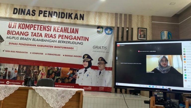 Pemkab Banyuwangi Fasilitasi Anak Muda Uji Kompetensi Gratis