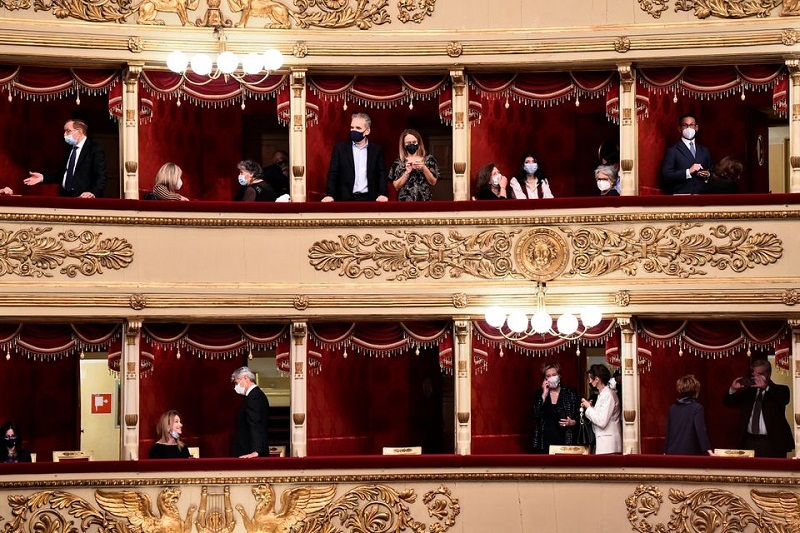 Opera La Scala Italia Buka Kembali Setelah Tutup 7 Bulan