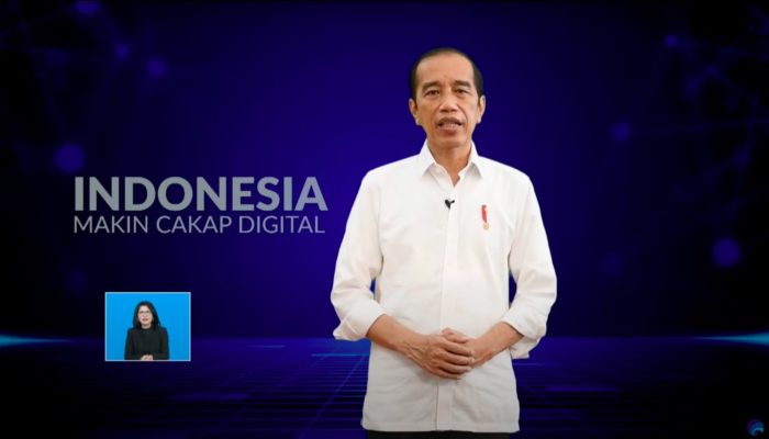 Presiden Jokowi Luncurkan Program Literasi Digital Nasional