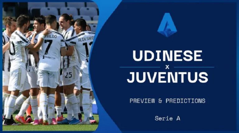 Live Streaming Udinese vs Juventus, 2 Mei 2021