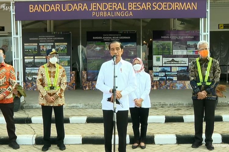 Jokowi Sebut Bandara Soedirman Bakal Dorong Ekonomi Jateng Bagian Selatan