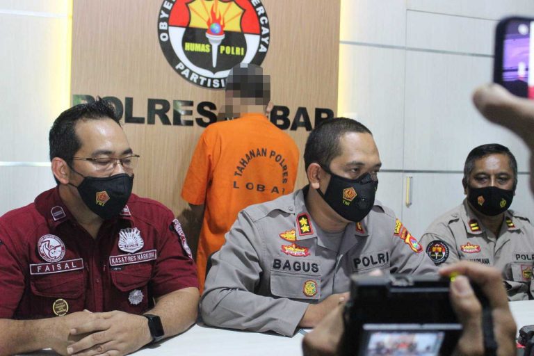 Nyambi Jualan Sabu, Sopir Taksi Asal Jontlak Ditangkap Polres Lombok Barat