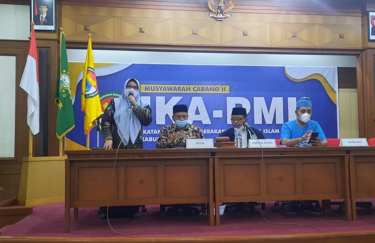 Muscab II, Wabup Bu Min Terpilih Ketua IKA PMII Gresik Periode 2021-2026