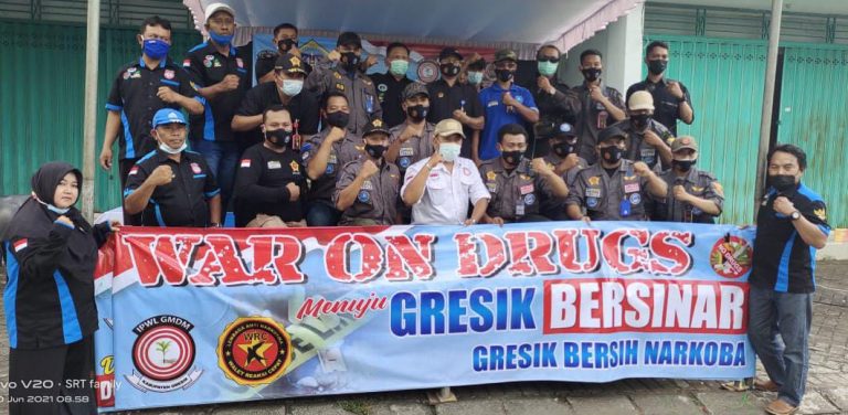 Perangi Narkoba, GMDM Gresik Deklarasi Gerakan "War On Drugs"