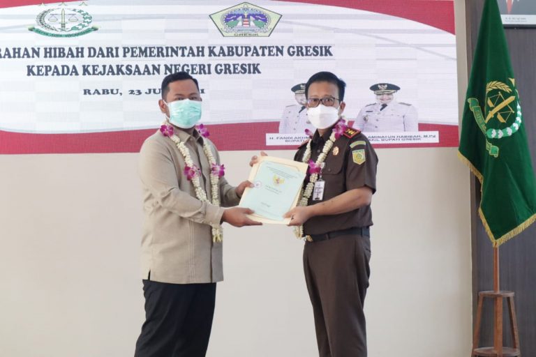 Gedung Kantor Kejari Gresik Termegah di Jawa Timur