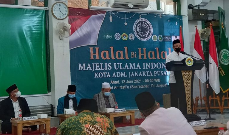 Gelar Halal Bi Halal, MUI Jakpus Ingatkan Peran Ulama di Tengah Umat