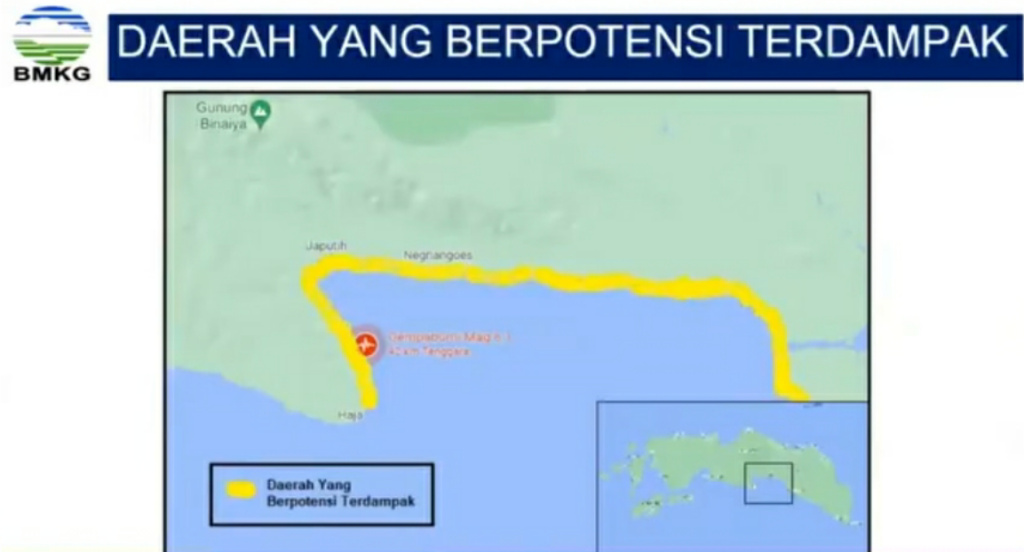 Penjelasan BMKG Mengenai Potensi Tsunami di Maluku Usai Diguncang Gempa