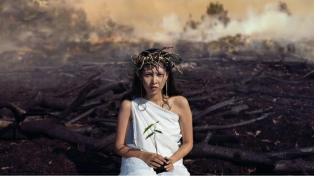 Pentas di Amsterdam, "Ine Aya", Opera Perdana Yang Angkat Isu Deforestasi Di Kalimantan.
