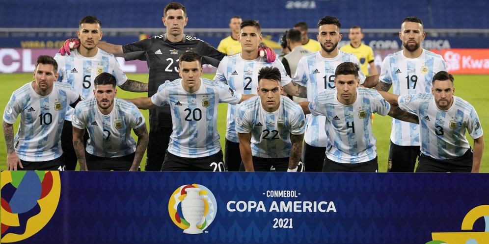 Live Streaming Argentina vs Paraguay, 22 Juni 2021