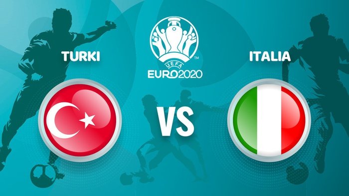 Live Streaming UERO 2020: Turki vs Italia, 11 Juni 2021