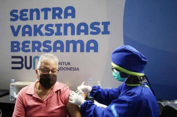 Sentra Vaksinasi Di Smesco Resmi Dibuka, Target 150.000 Pekerja Ritel Divaksinasi