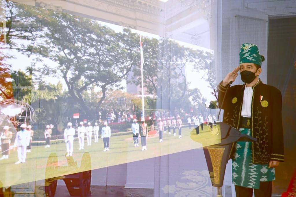 Pimpin Upacara Peringatan Hari Lahir Pancasila, Jokowi: Waspadai Peningkatan Rivalitas Antarideologi