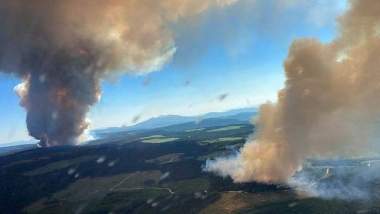 Belum Pulih dari Gelombang Panas Ekstrim, Kanada Dihantam Kebakaran Hutan