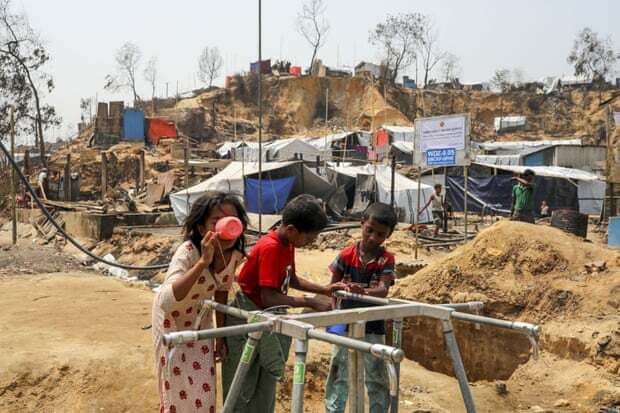 Banjir Menyapu Kamp Pengungsian Rohingya di Bangladesh, 6 Tewas dan Ribuan Kehilangan Tempat Tinggal