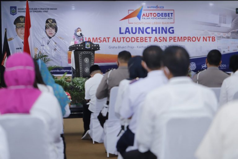 Launching E-Samsat Autodebet, Wagub NTB: Solusi Terbaik Membayar PKB Bagi ASN