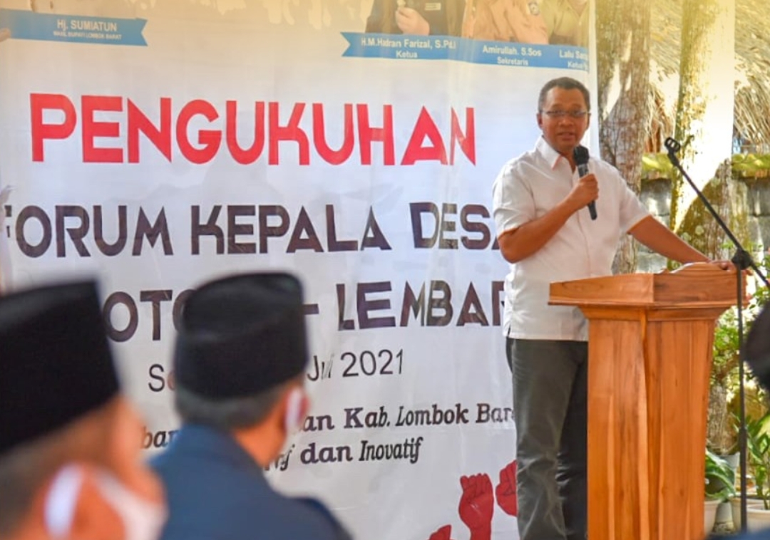 Bang Zul: Forum Kades Sekotong-Lembar Langkah Maju Kemandrian Pemerintahan Desa