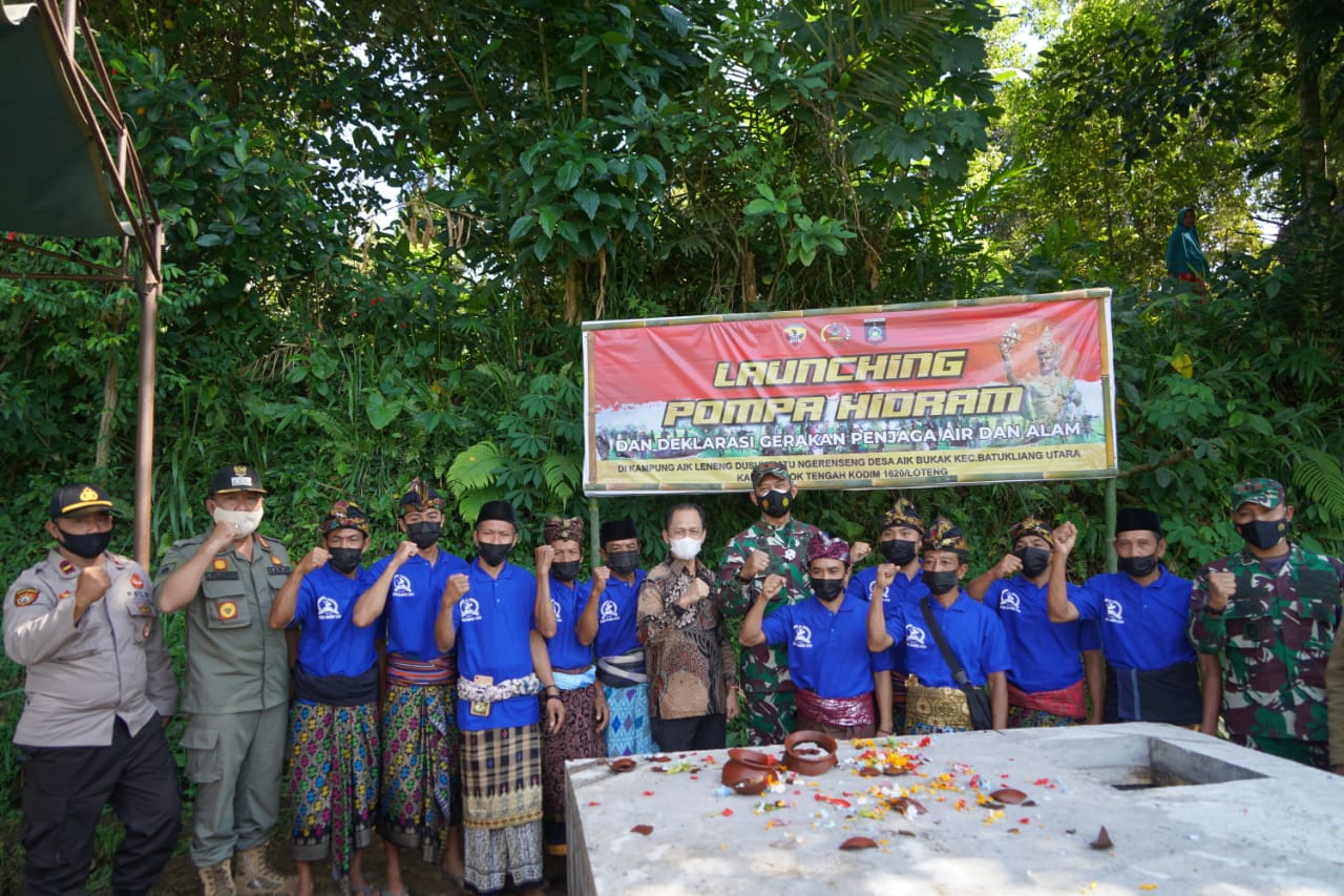 Danrem 162/Wira Bhakti Resmi Deklarasikan GEJALA (Gerakan Jaga Alam dan Air)