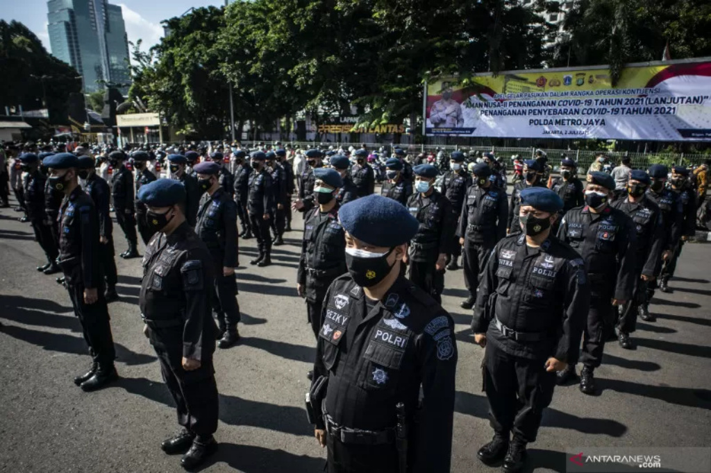 4.463 Petugas Turun Awasi PPKM Darurat di Jakarta