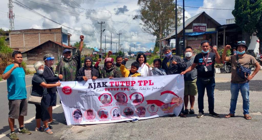 11 Aktivis Jalan Kaki Sumut-Jakarta, Desak Jokowi Cabut Izin PT TPL