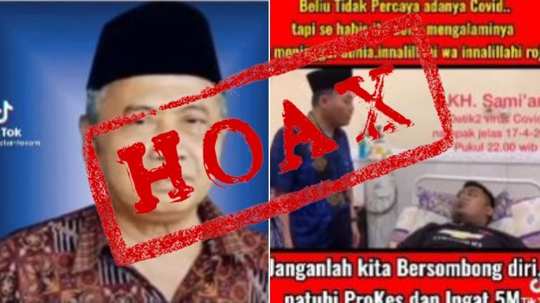 Hoaks Video Covid-19 Catut Kiai Sami'an, PCNU Sleman: Ini Fitnah