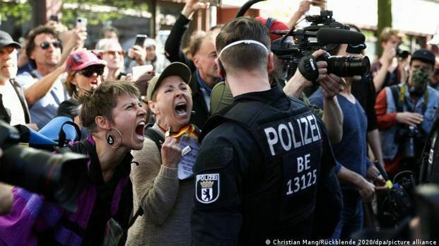 Pengadilan Berlin Larang Warganya Protes Anti-Lockdown, Terutama Pengunjuk Rasa Querdenker