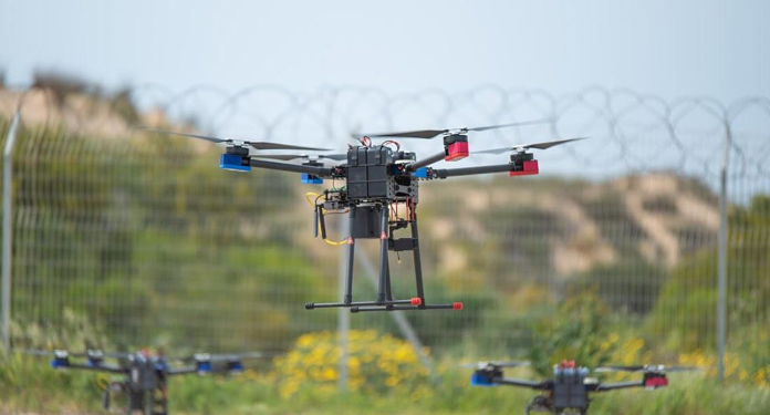 IDF Tembak Jatuh Drone dari Jalur Gaza