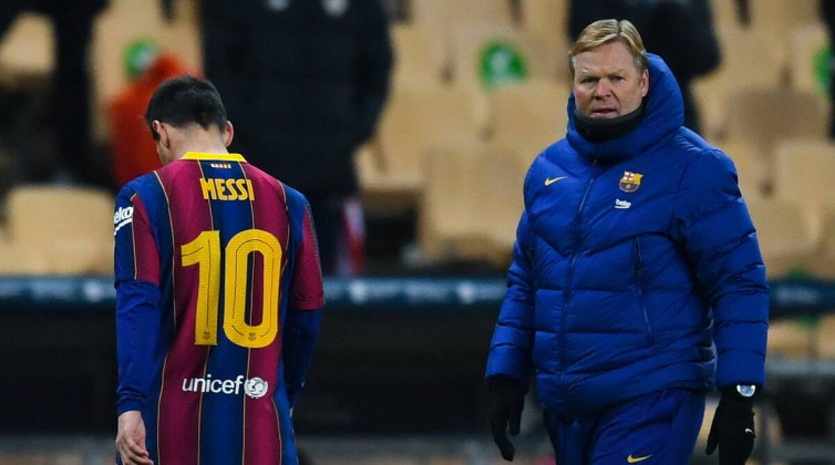 Kata-Kata Perpisahan Koeman Memupus Harapan Barca Mempertahankan Messi