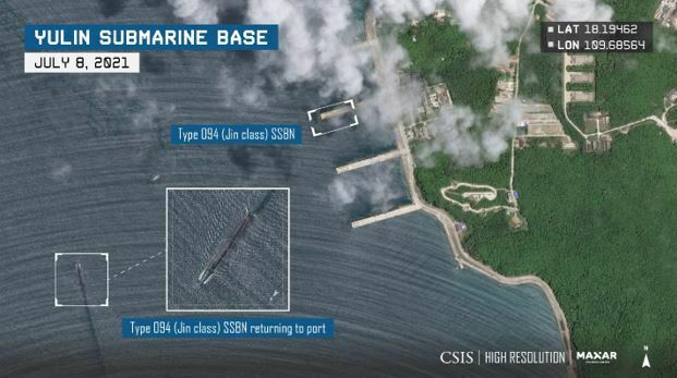 Menakutkan! Pangkalan Kapal Selam ‘Boomer’ Bersenjata Nuklir China Terungkap