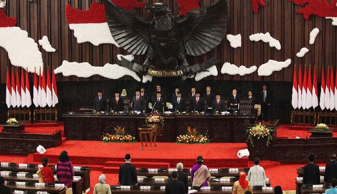 Sidang Tahunan MPR Hanya Dihadiri 60 Orang di Ruangan